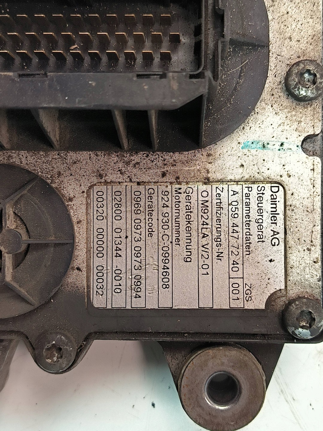 computer Motore ECU 0074465940 MERCEDES ATEGO
