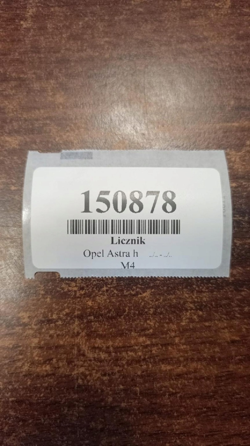 OPEL ASTRA H 1.9 D dials 13216660