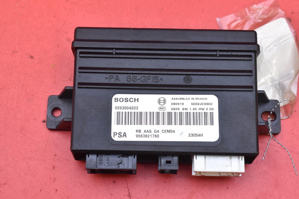 Centralina modulo parcheggio PDC 9663821780 CITROEN C5 II X7 III 08-17