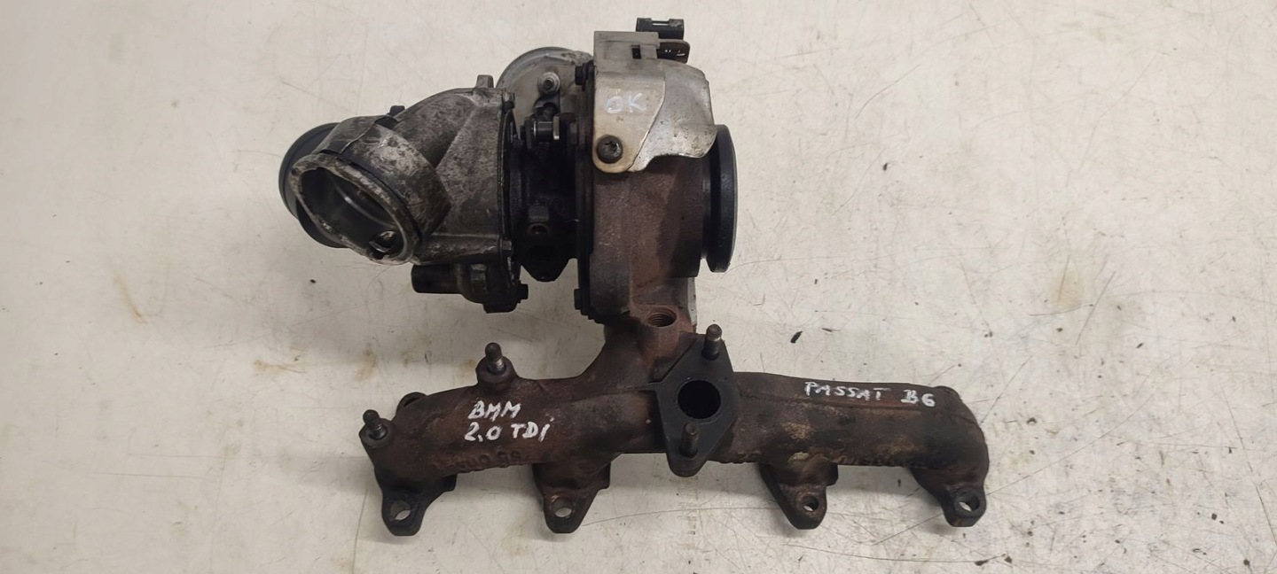 turbo turbina VW Passat 2,0 TDI BMM