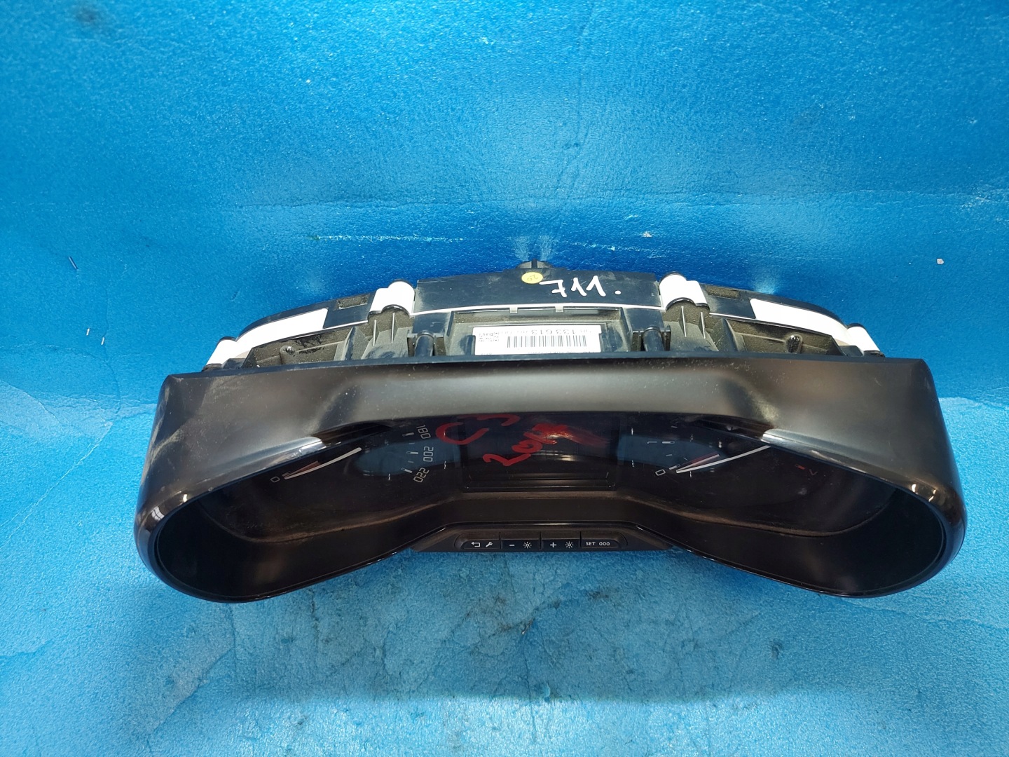 dials clock CITROEN C3 2017 R 981336138000