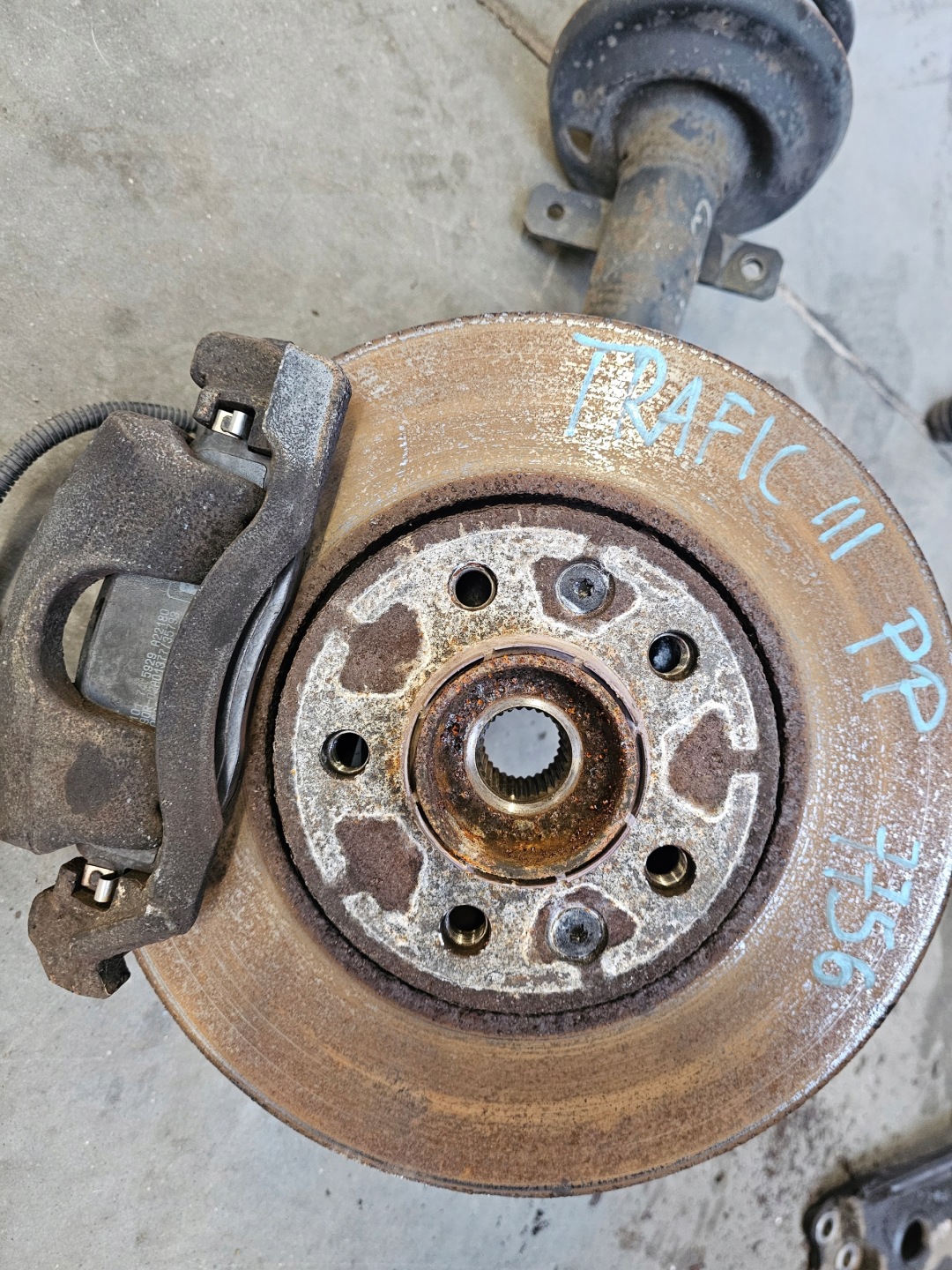 MCPERSON shock absorber left front TRAFIC III VIVARO B TALENT 93458053