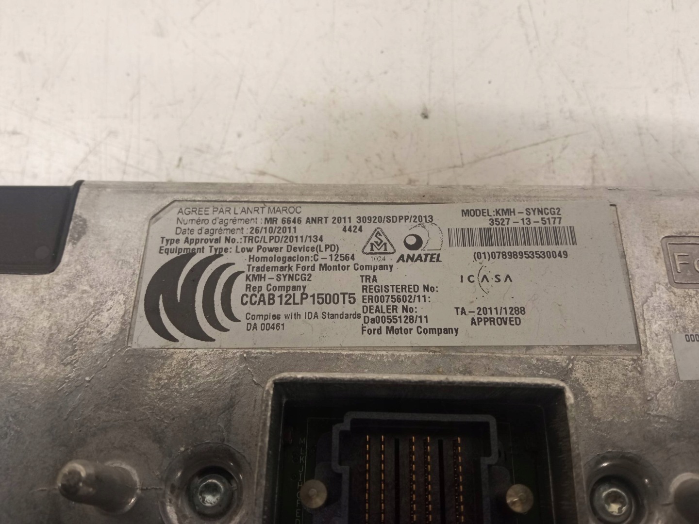 module EM2T-14F239-AH KMH-SYNCG2 Ford Galaxy Mk4 (2015-2023)