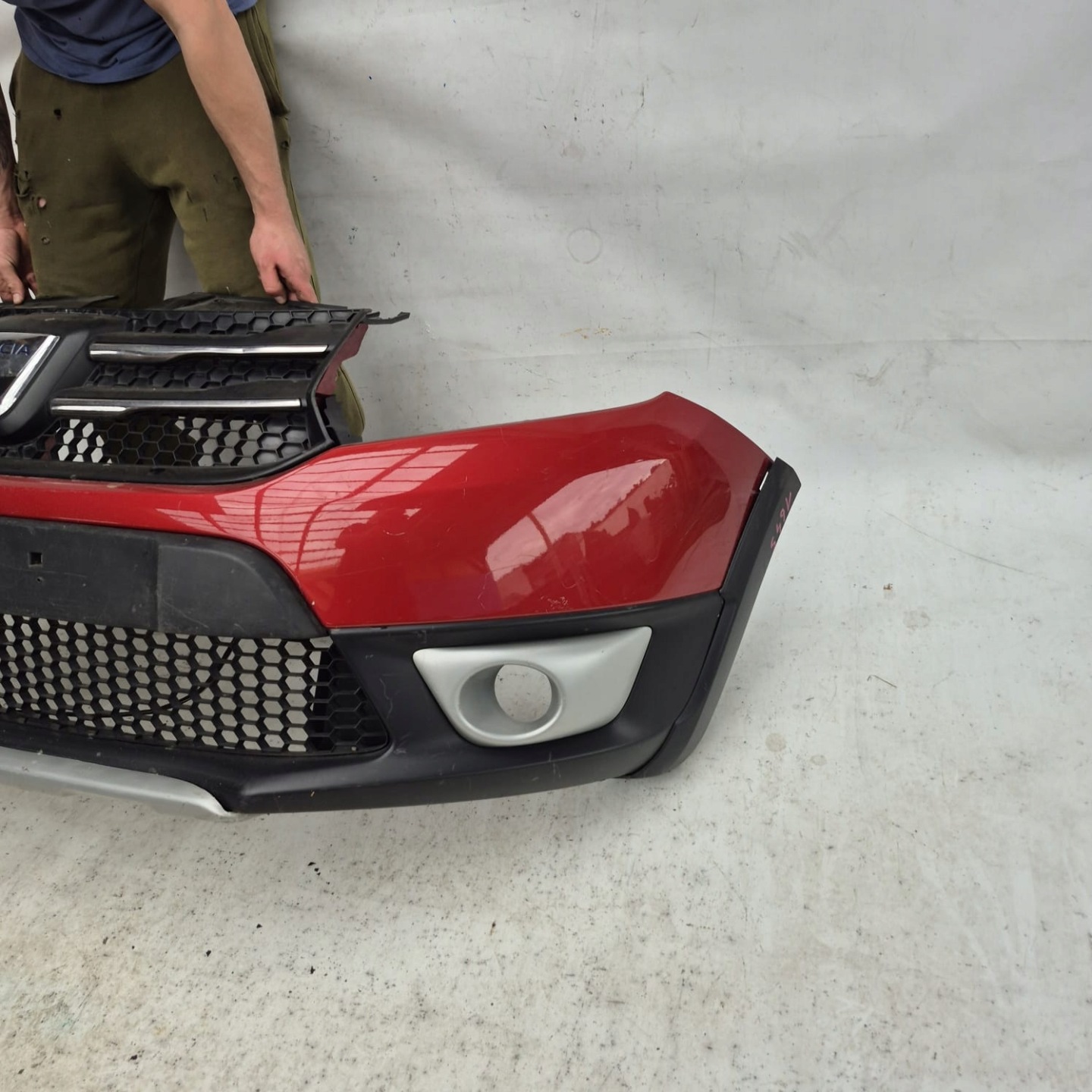 DACIA SANDERO II 2 STEPWAY 12-16 bumper front front