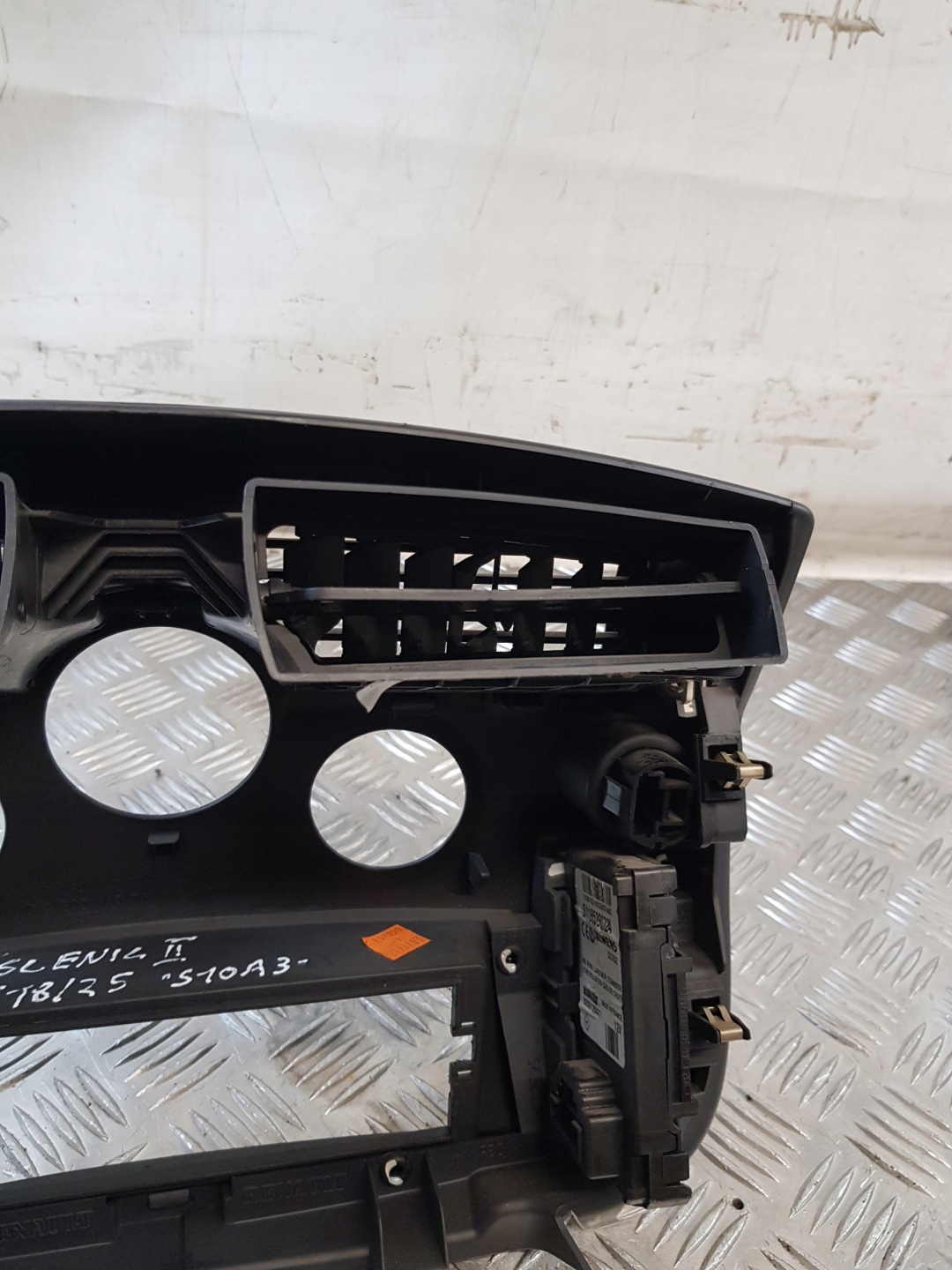 grid air conditioning devices consoles central + card reader KARTA RENAULT SCENIC II