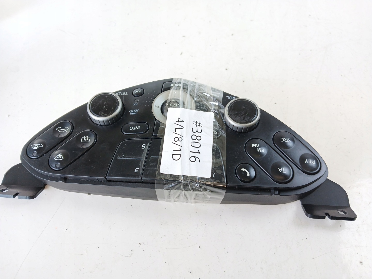NISSAN PRIMERA P12 Unite commande clima Bouches buses 28395AV610