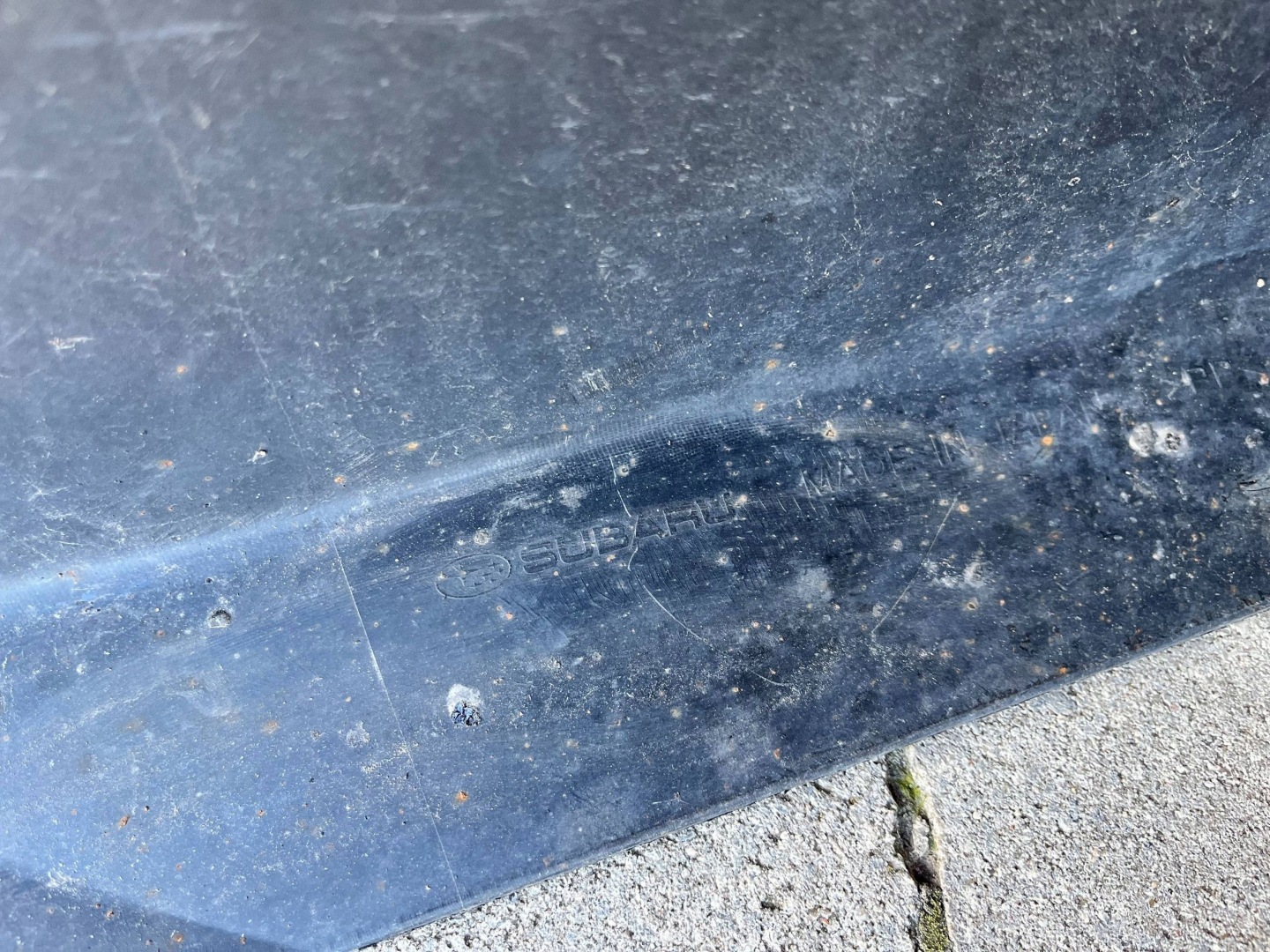 bumper rear rear part SUBARU OUTBACK IV 09- @M
