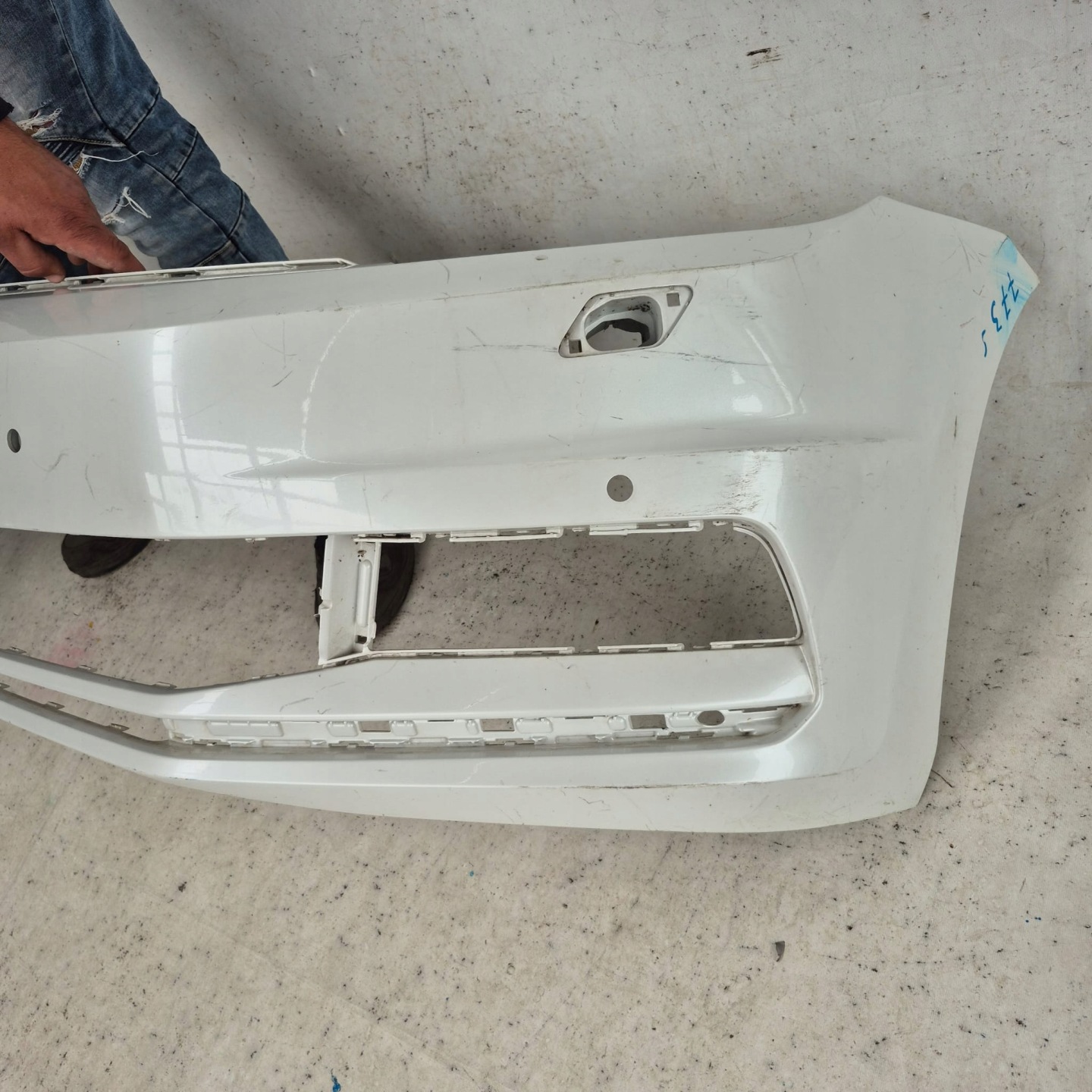 VW TOURAN 5TA 15- bumper front front 4XPDC 5TA807221A