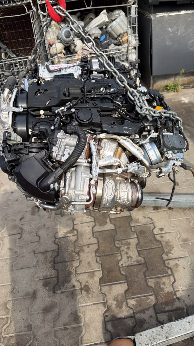 engine complete MERCEDES GLE longitudinal 654920 BITURBO 60TYS KM