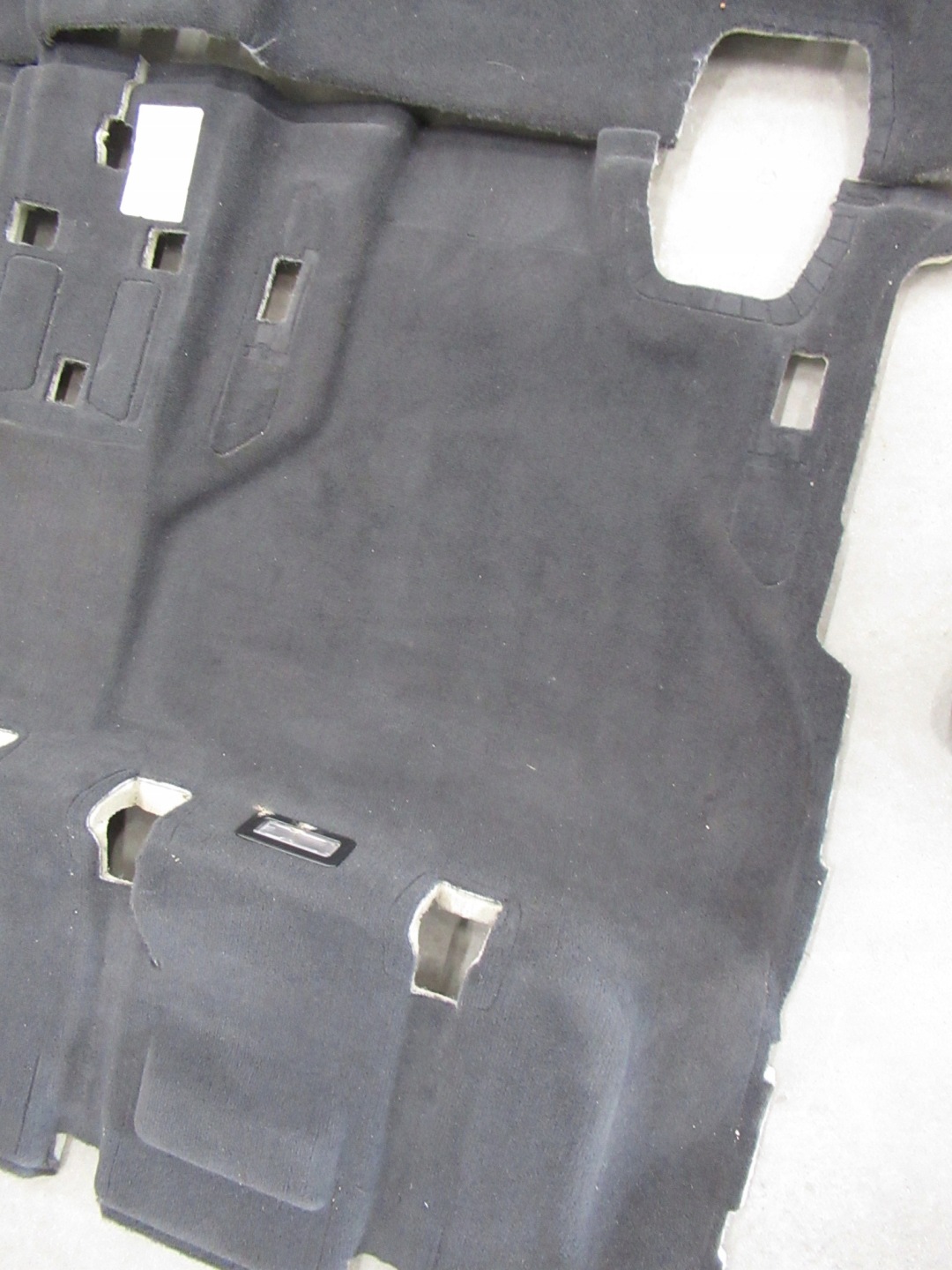 mats carpet rear part BMW e70 X5 3 rzad 3RD