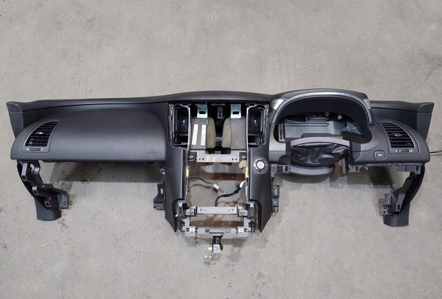 dashboard console DASHBOARD ANGLIK UK INFINITI FX II