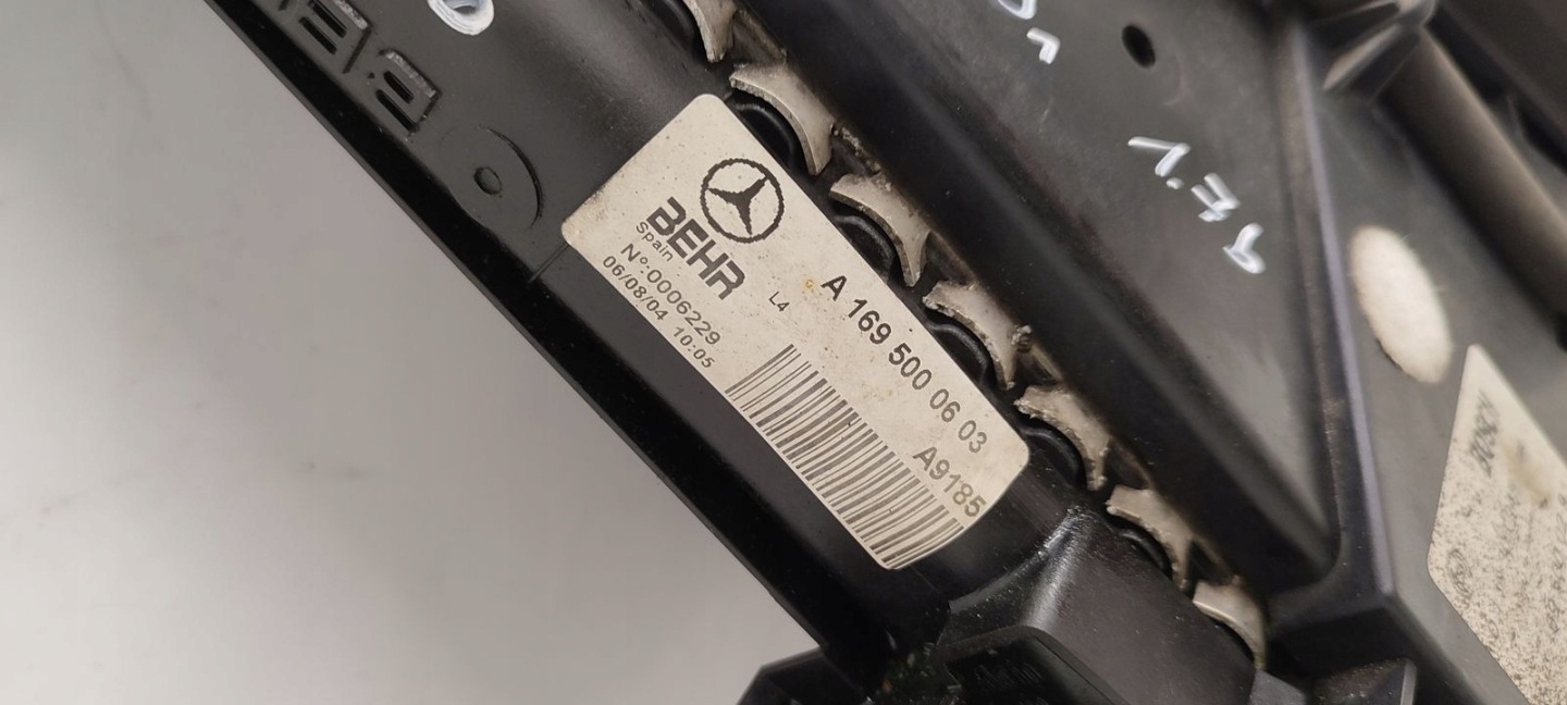 vízhütö ventilátor Mercedes W169 1,7 5D