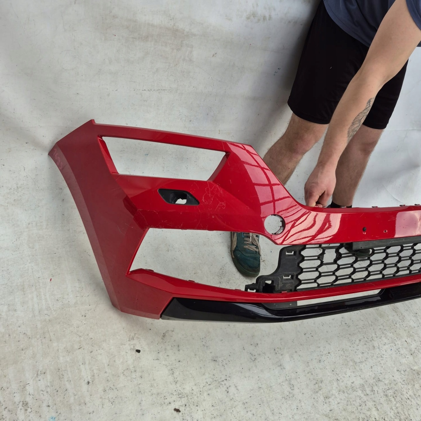 SKODA KAMIQ 19-23 bumper front front SPR