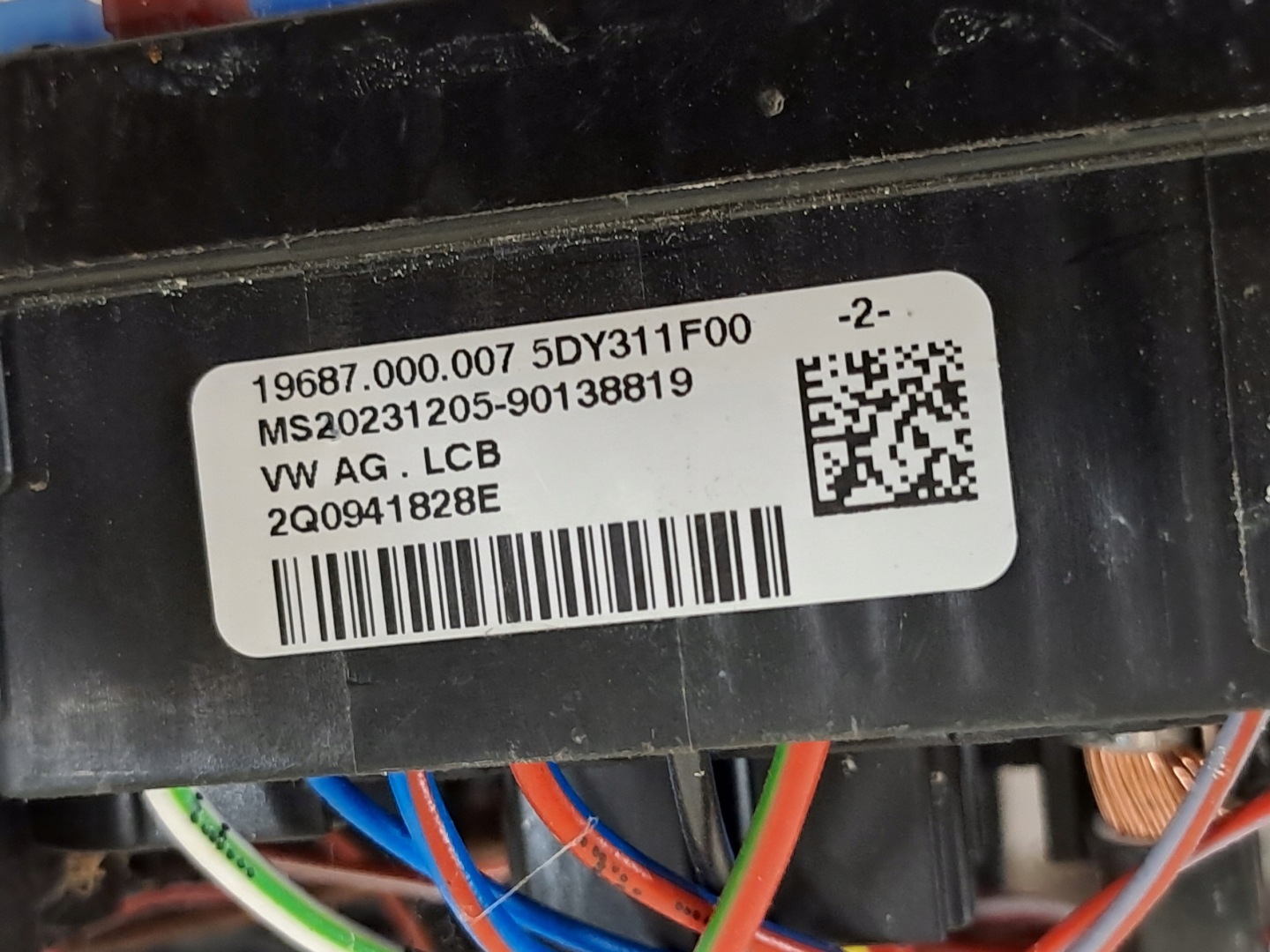 bundle wiring quarter left front KOMORA 1.5 TSI SEAT ARONA FR 24r