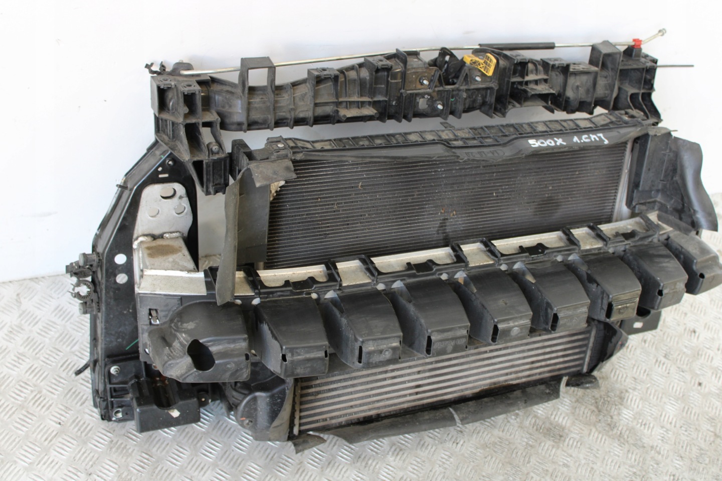 support panel for radiators radiator pillar FIAT 500X CROSS 1,6 MJ