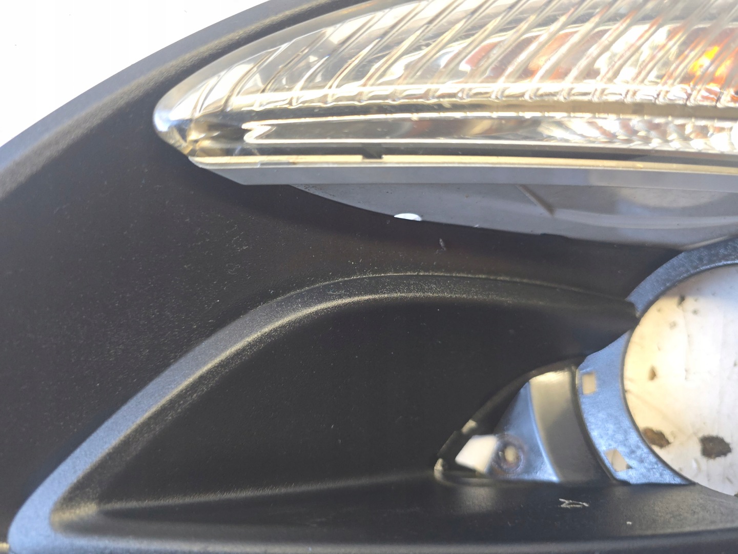 OPEL ASTRA J 4 LIFT grid fog lights left indicator left front CHROM ORG