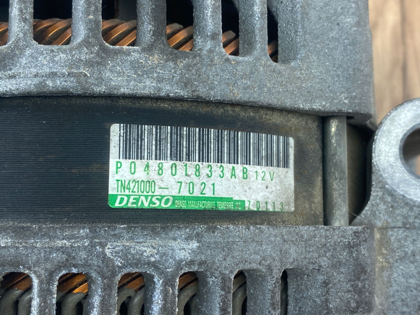 Alternator Dodge Challenger Charger 2015+ USA