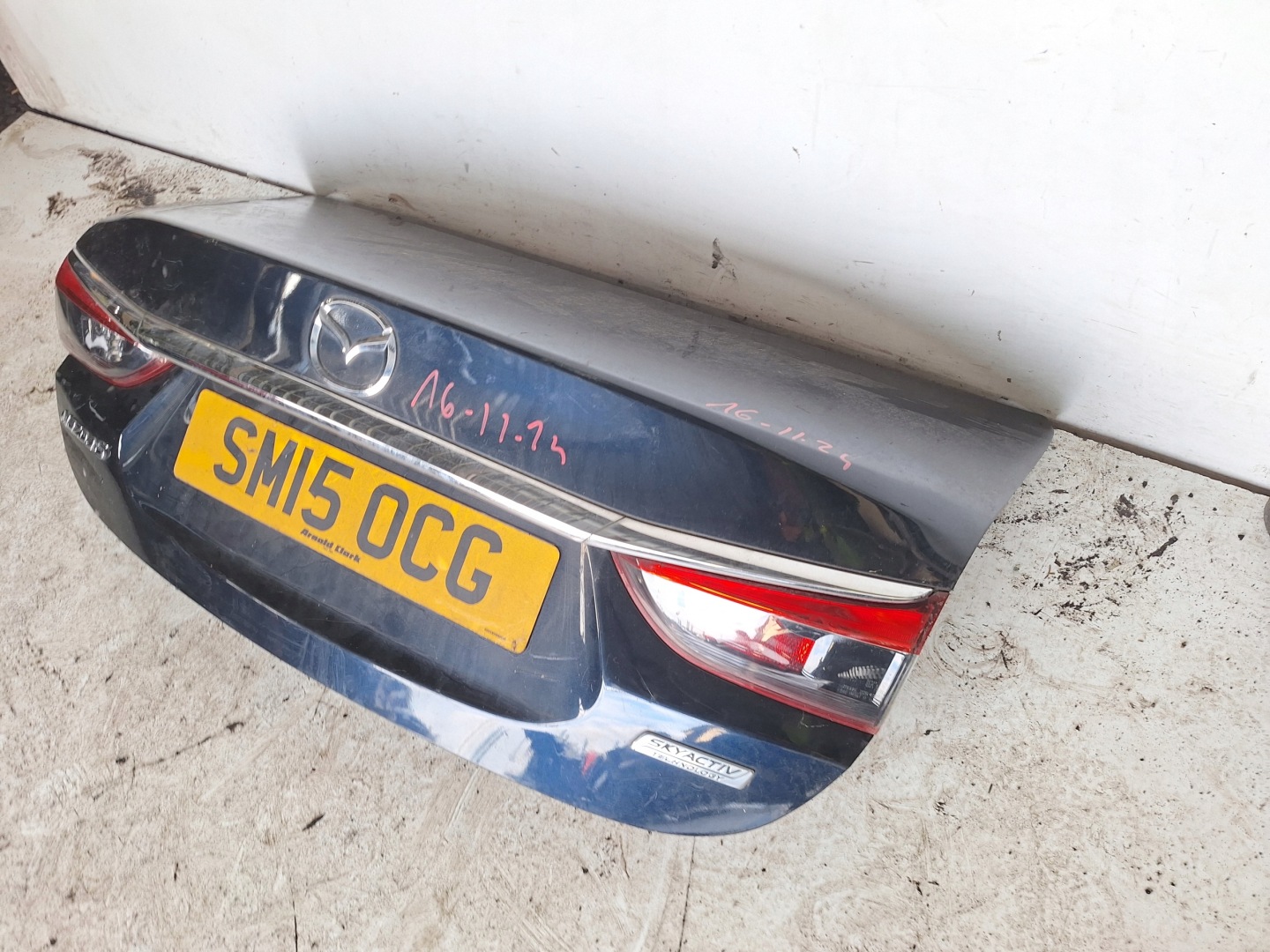 MAZDA 6 GJ 12-15 boot door sedan