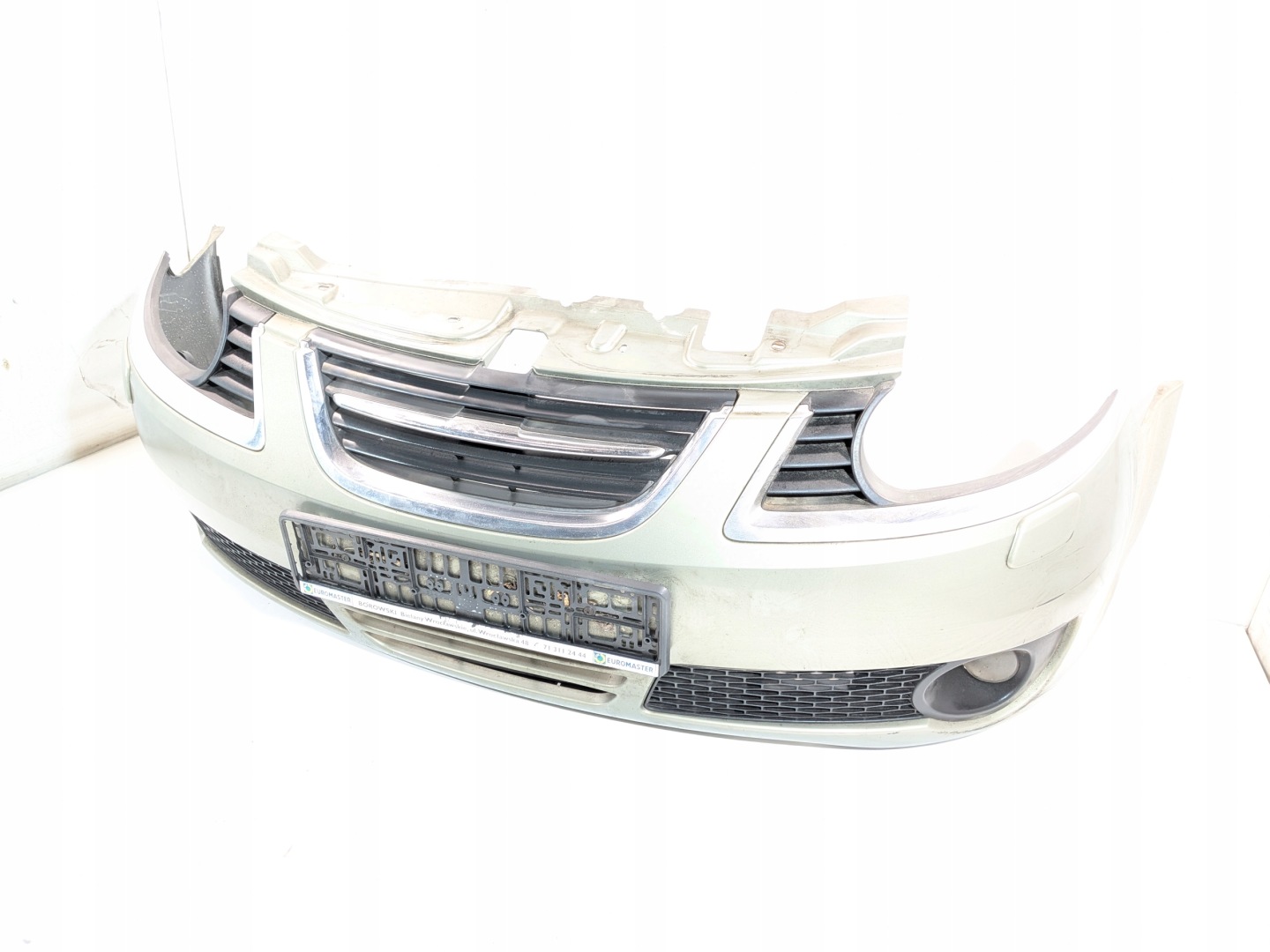 front bumper front jasnozielony Saab 93 9-3 02-14