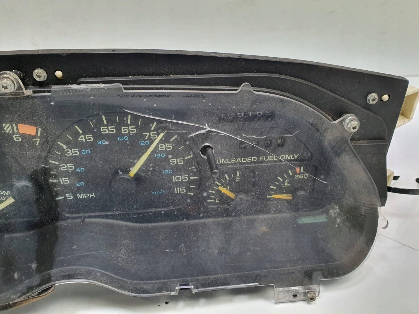 dials clock 16193111 FORD MUSTANG 1995 DELCO