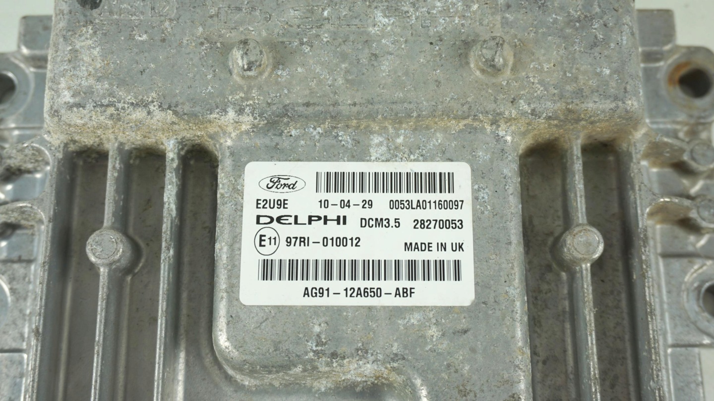 computer control unit of the engine FORD GALAXY 2.0 TDCI AG91-12A650-ABF 28270053