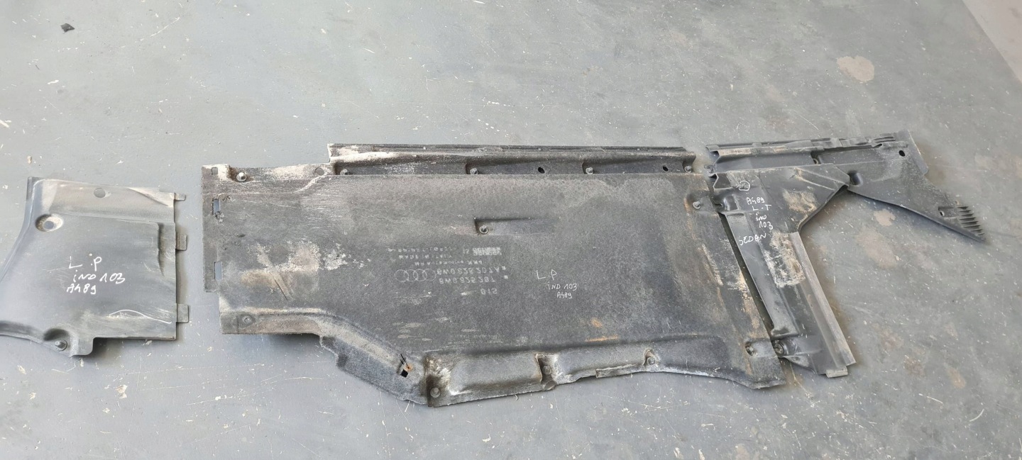 A4 B9 8W cover chassis left PRZECIWBLOTOWA 8W0825207A