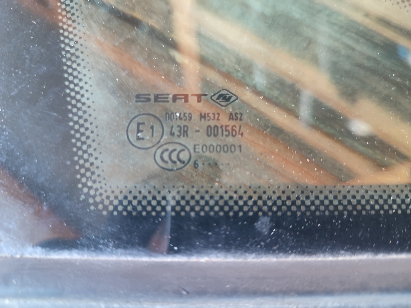 window bodywork right front IBIZA 6J0845412