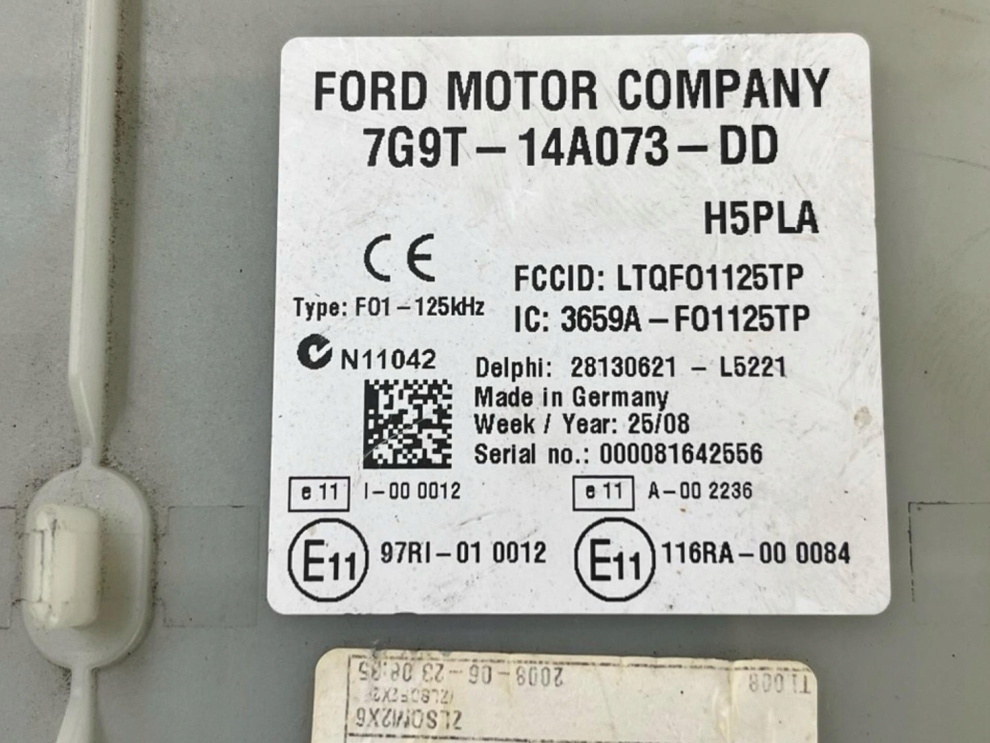 modulo BSI Ford Mondeo 4 2008 7G9T-14A073-DD