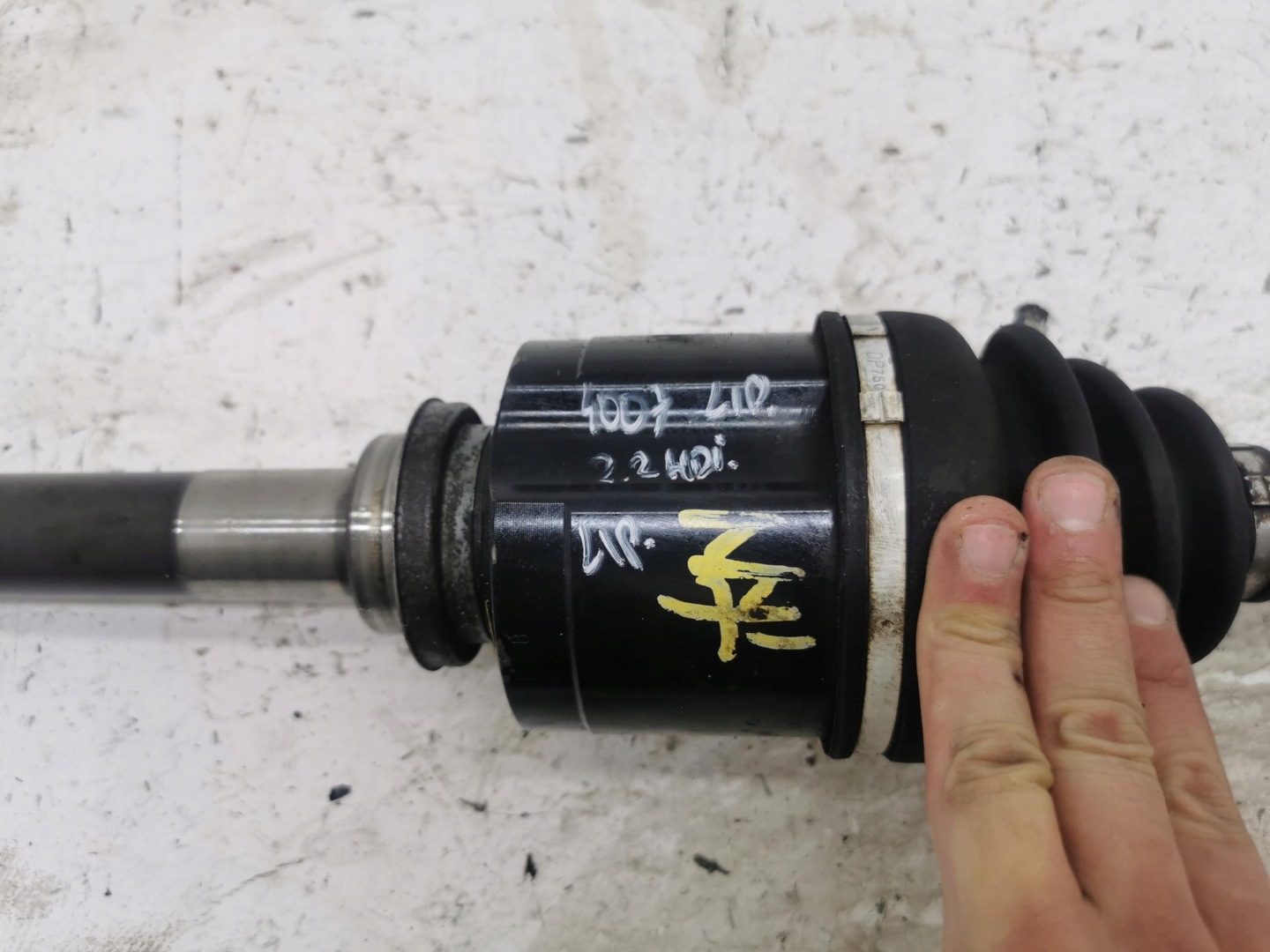 semi-axis long right PEUGEOT 4007 2.2 HDI 156KM 4x4