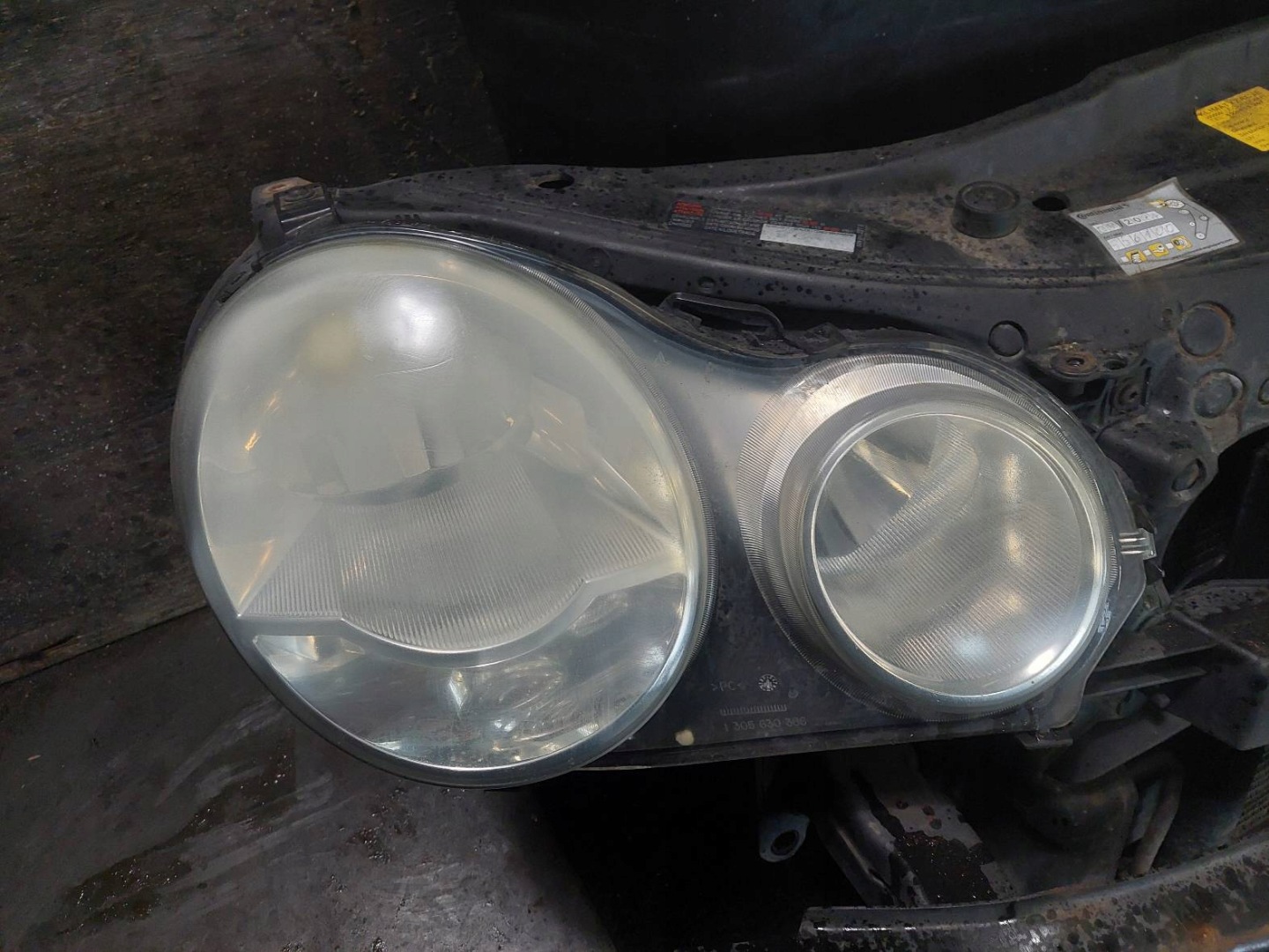 complete bonnet bumper light front VOLKSWAGEN POLO IV LC9Z