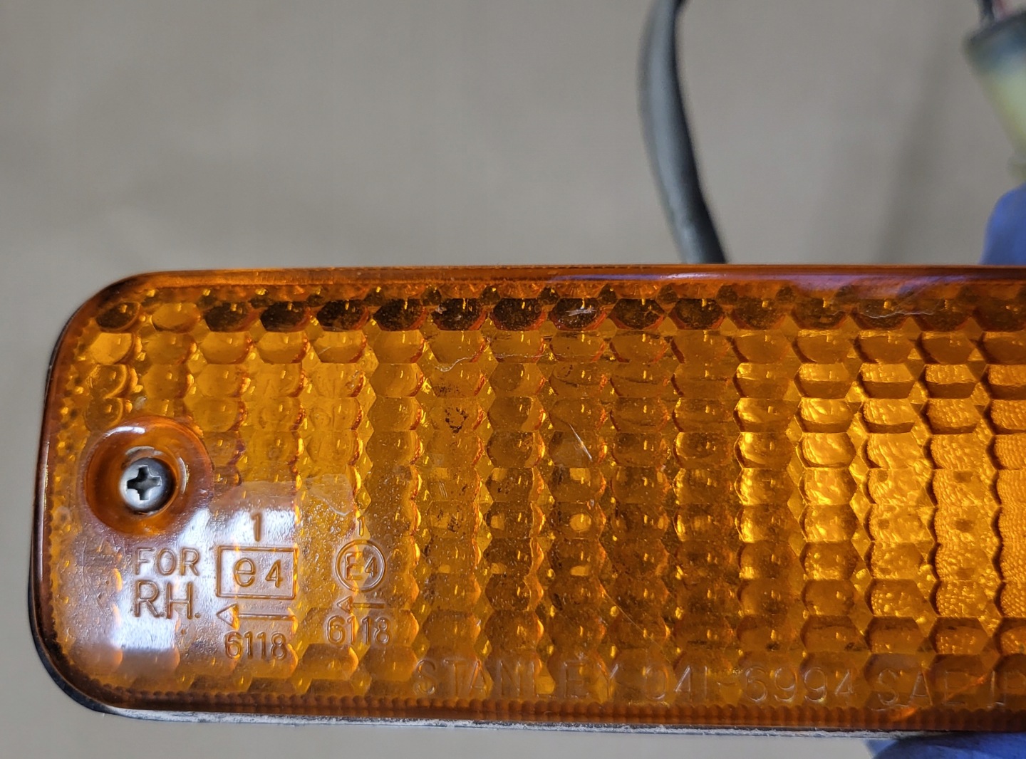 indicator blinker W bumper right front R HONDA ACCORD OE STANLEY