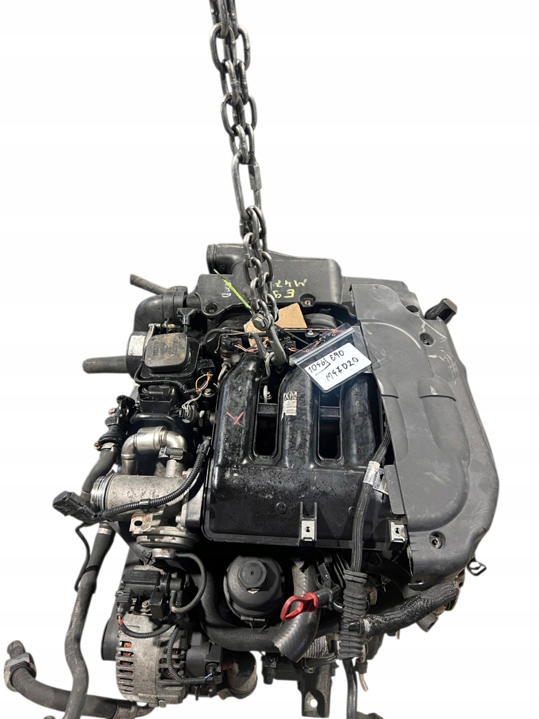 engine M47D20 BMW E90 E91 E92 2.0 D DIESEL 204D4 diesel complete
