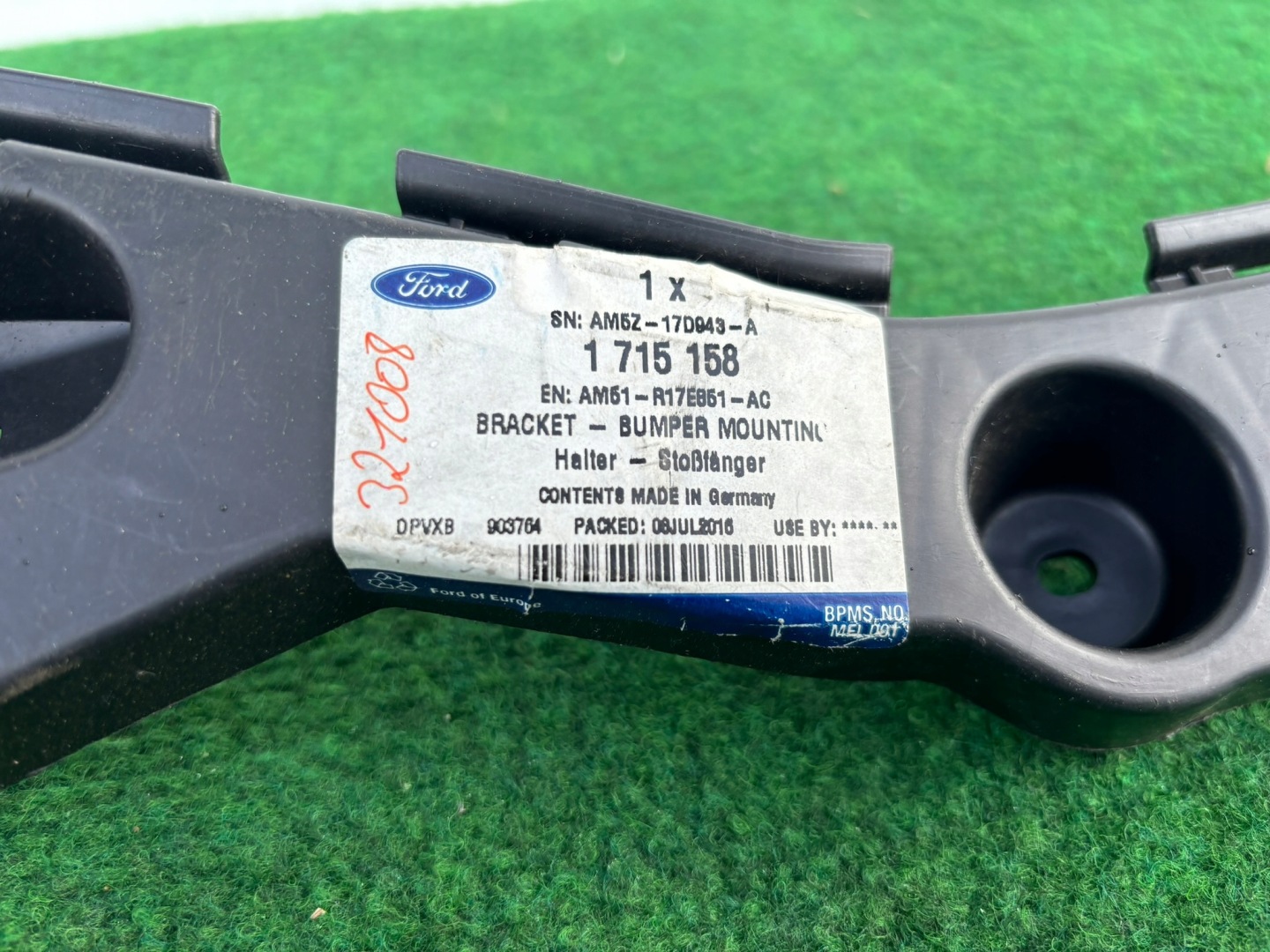 FORD C-MAX MK2 bumper bracket left rear part holder AM51-R17E851-AC KA13/051