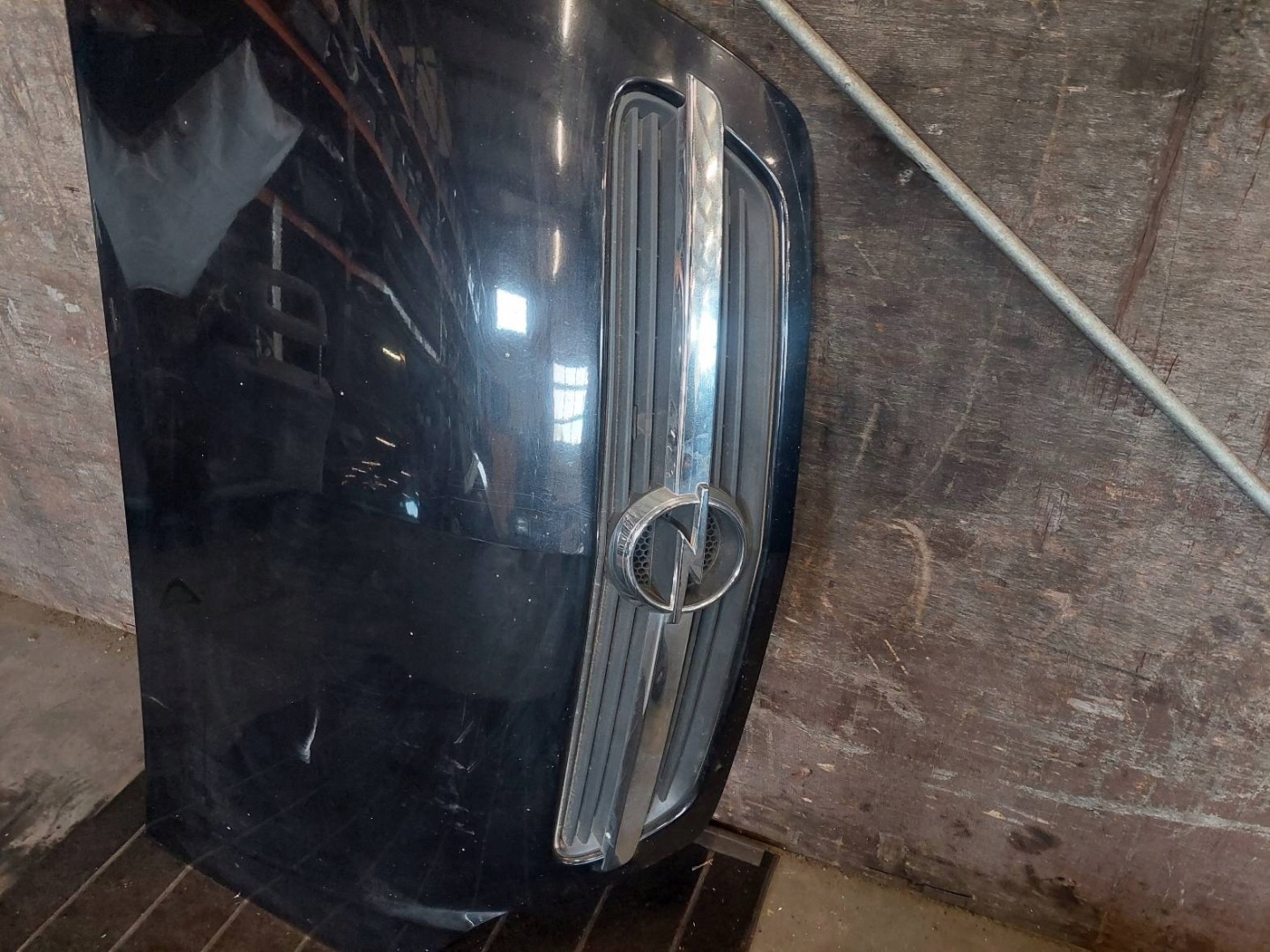 complete front OPEL MERIVA A bonnet bumper lights fender