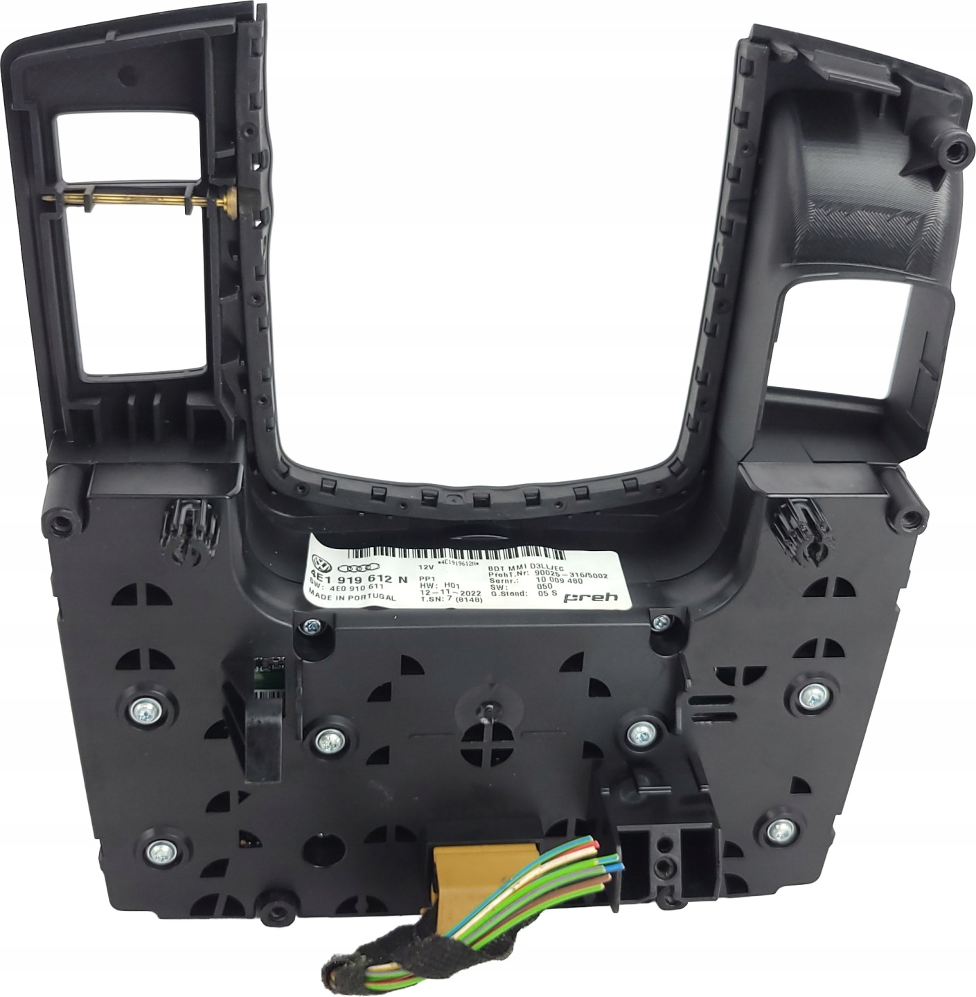 AUDI A8 D3 LIFT control panel MMI 3G HIGH 4E1919612N EUROPA 2022R