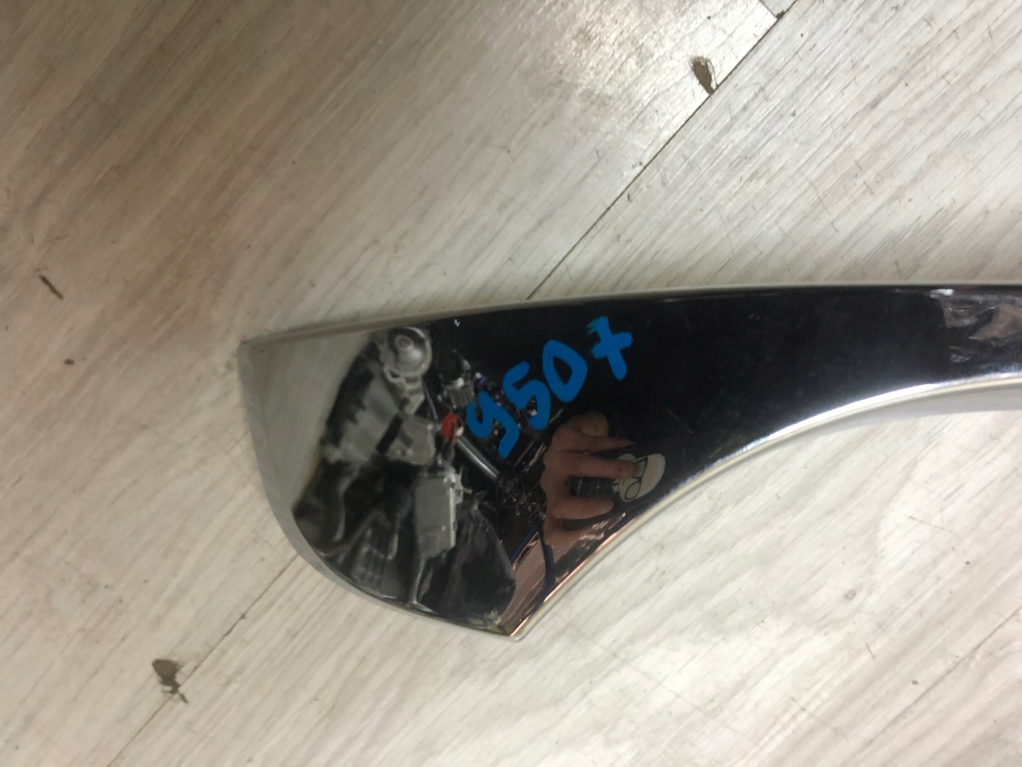 BMW 7 G11 G12 lišta nárazníku levá předek 7369893