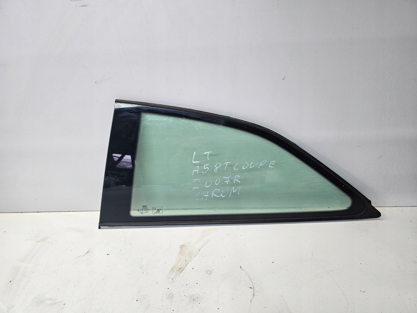window bodywork left left rear part AUDI A5 8T COUPE 2007R