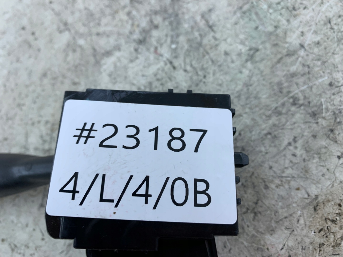 OPEL AGILA B MANETKA Wischer Schalter