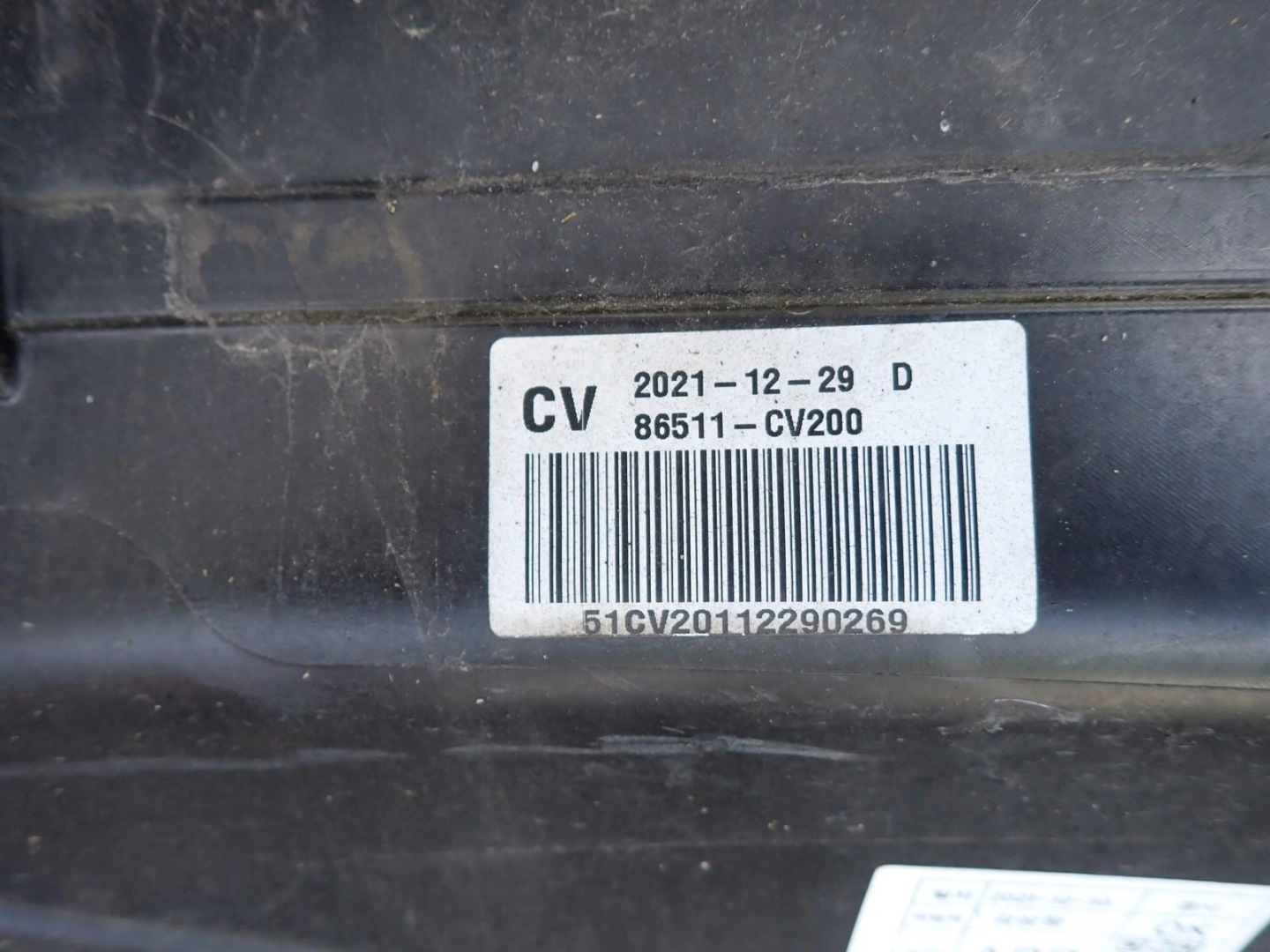 bumper front front KIA EV6 GT LINE 2021-2024R 86511-CV200