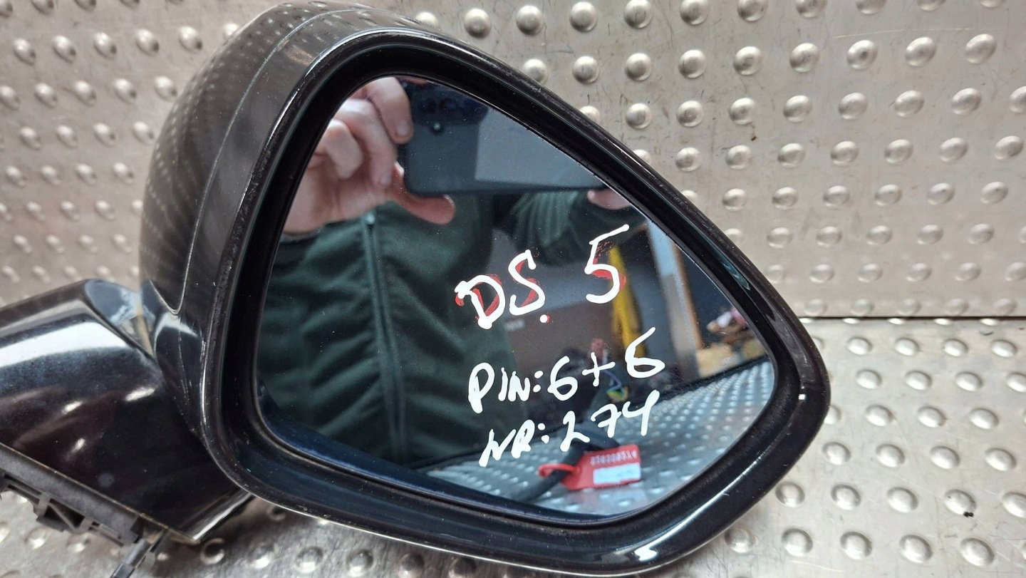 mirror exterior right 12 PIN CITROEN DS4 2011
