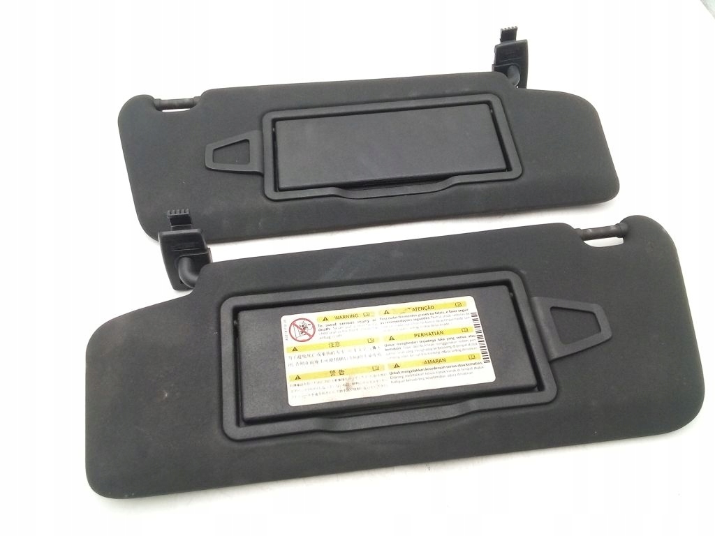 Mercedes C klasa W204 cap cover left visor left right