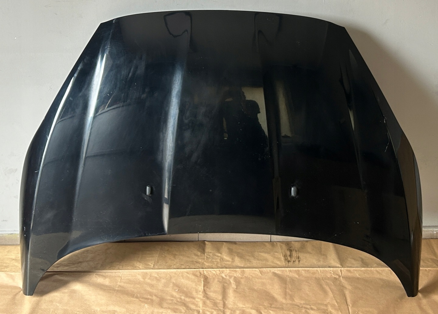FORD FIESTA MK7 LIFT 2012-2017 bonnet front ABSOLUT BLACK original