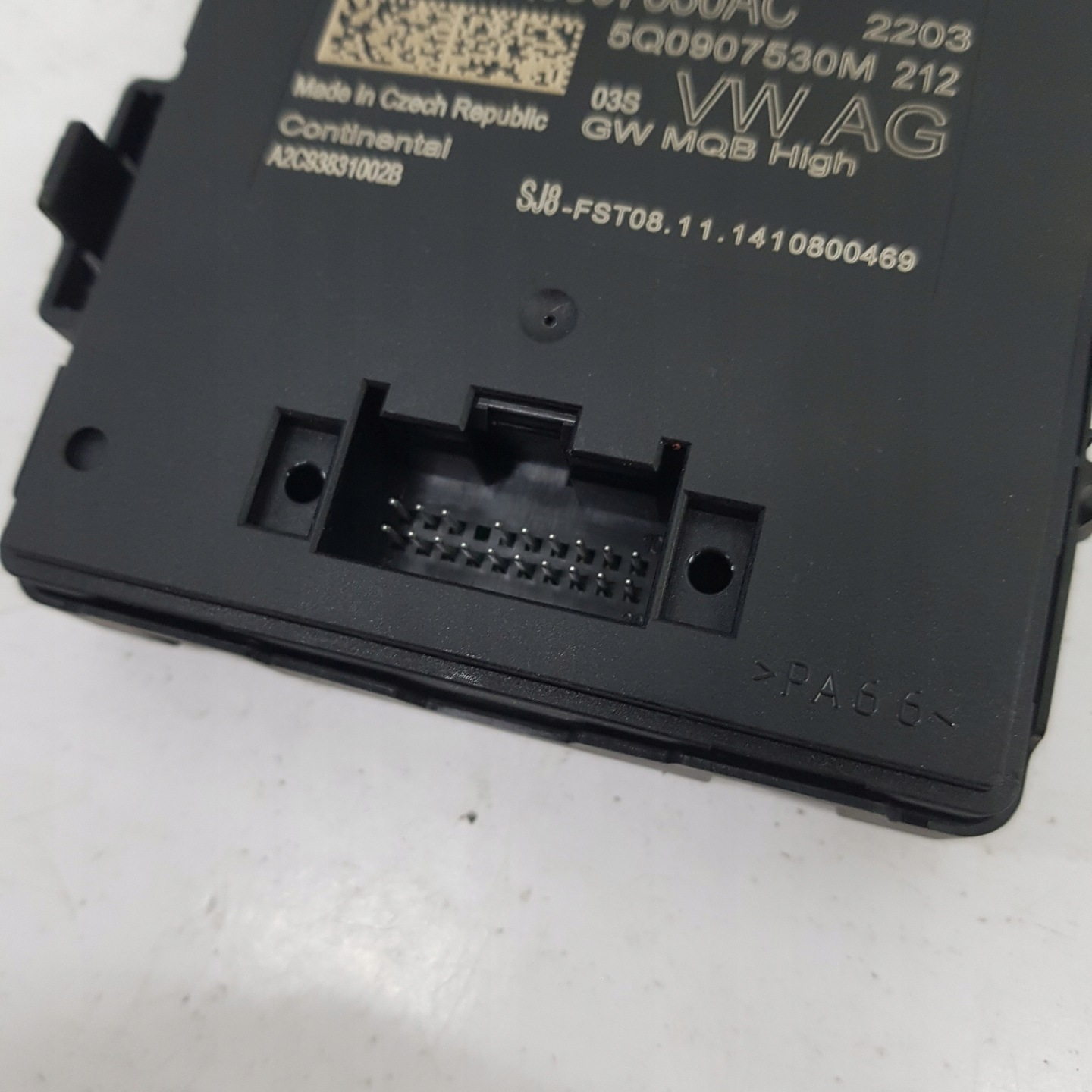 Unité commande confort VOLKSWAGEN PASSAT B8 5Q0907530M