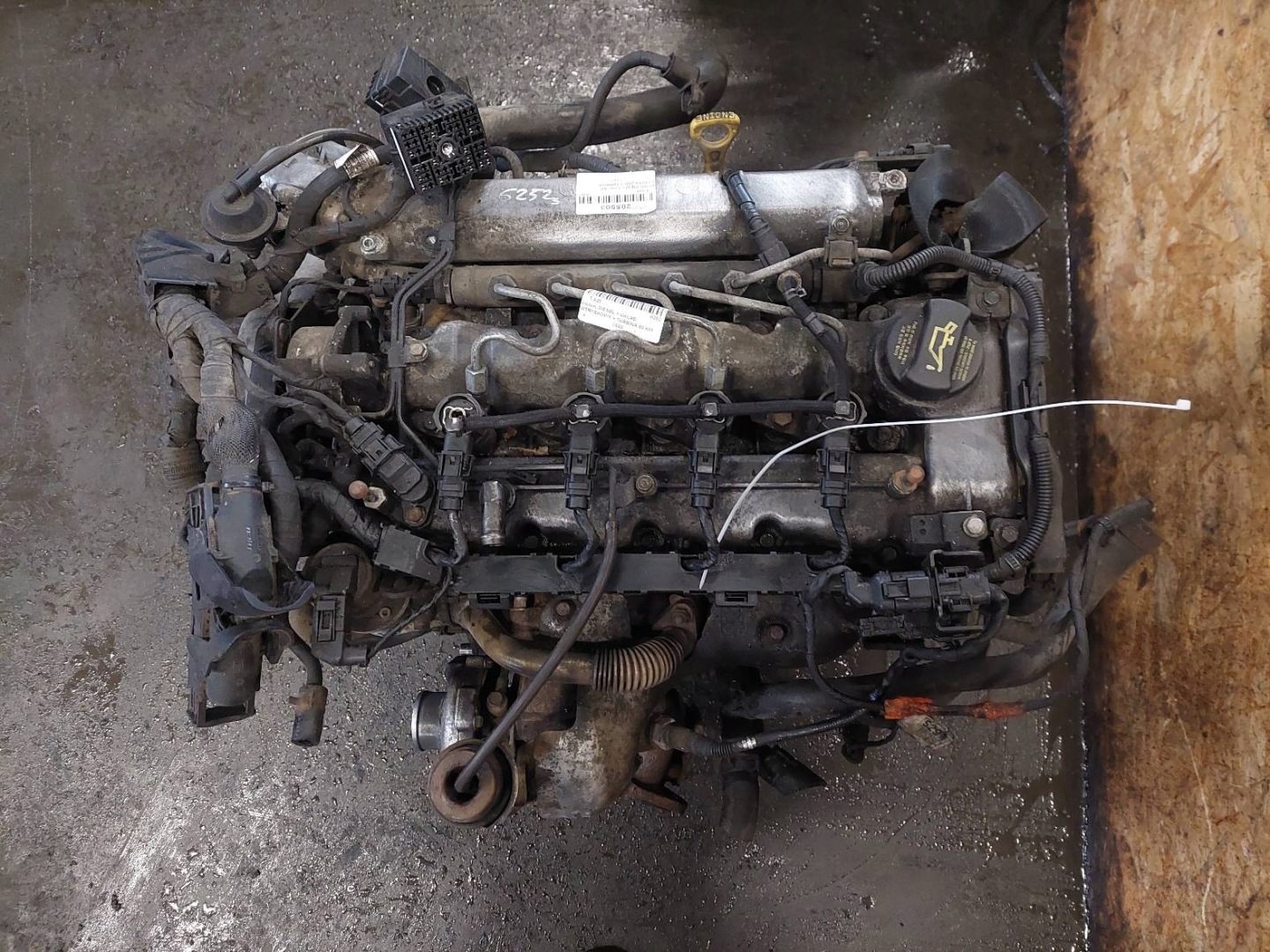 engine DIESEL + UKLAD injection + TURBINA 90 KM KIA CEED and D4FB