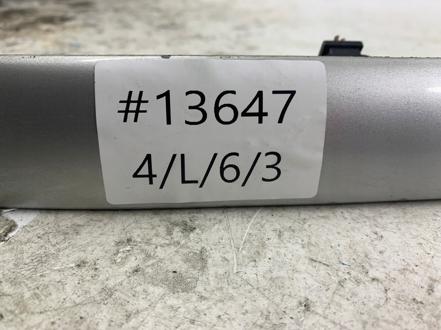 AUDI A3 8L cap bonnet boot LY7W 8D9827576A