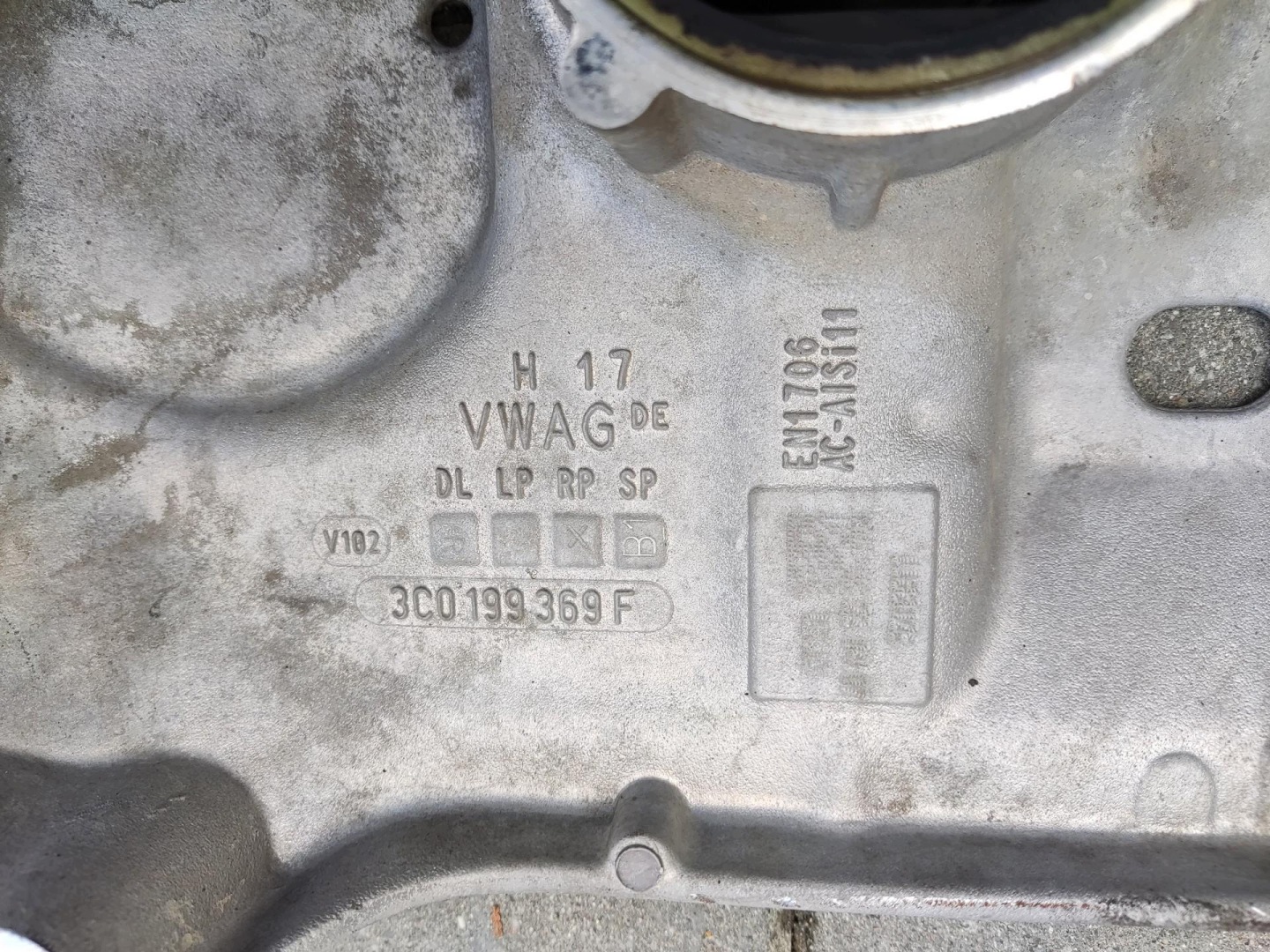 axle beam subframe front subframe of the arm AUDI TT II 8J 2006-2010 3C0199369F