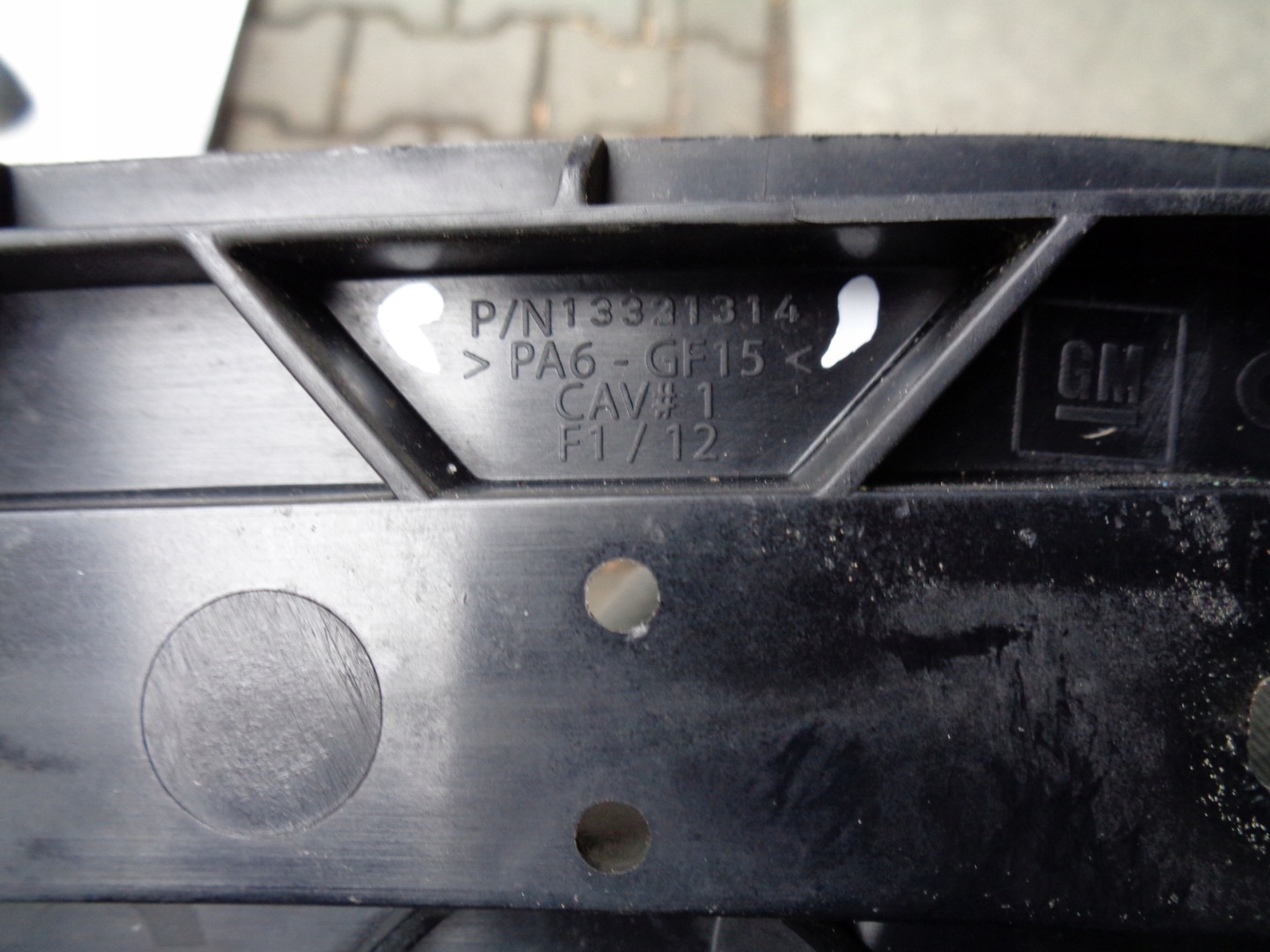TRAVERSA PARAURTI INFERIORE OPEL ASTRA IV J 09-12