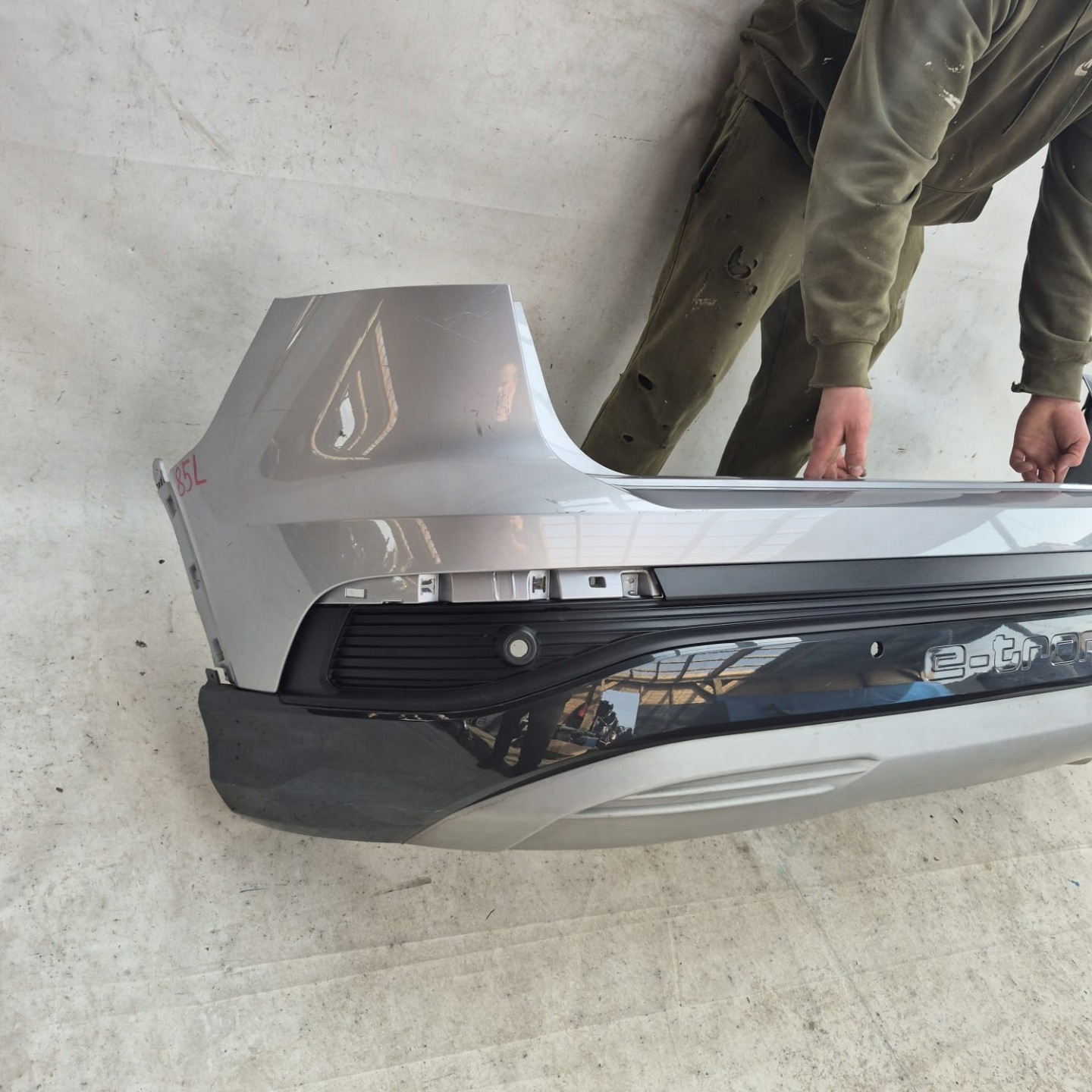AUDI Q4 E-TRON 89A bumper rear part rear PDC 89A807301A