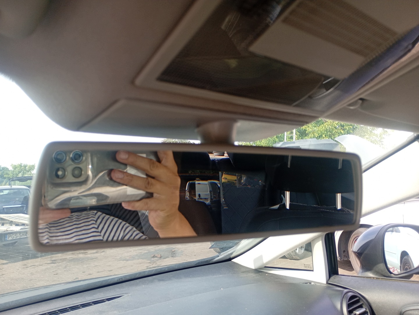 rear-view mirror inner Seat Leon 2 II 05-13