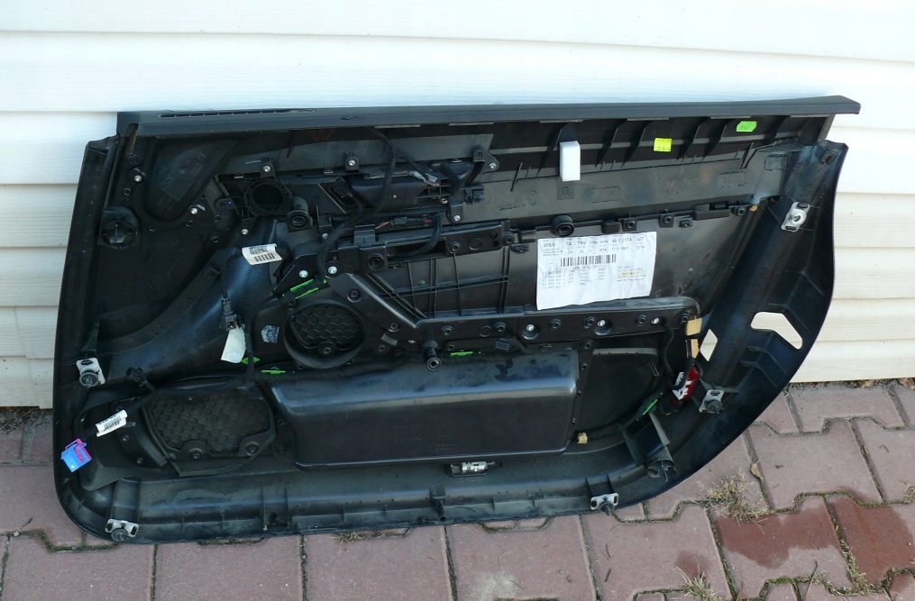 Sitz Sitze links rechts Sitz Seiten schwarze Leder AUDI A6 C6 Sedan 04- EU